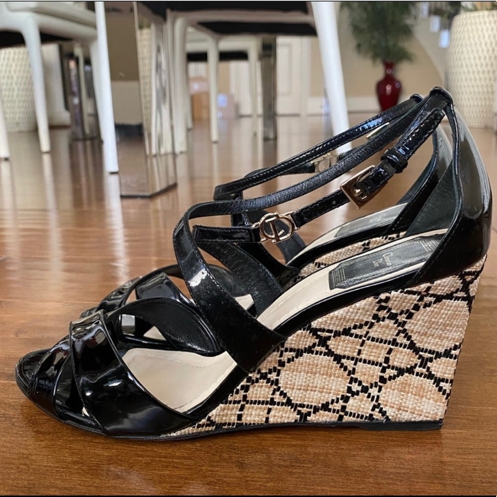 Dior Escapade Wedge Sandals